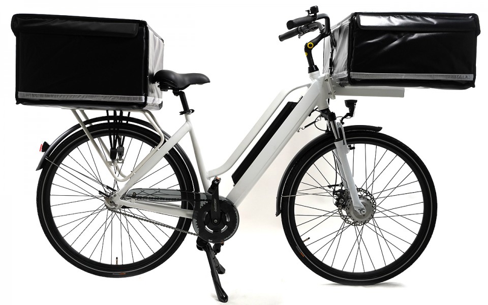 Bezorgfiets Premium deliverybike - Wit