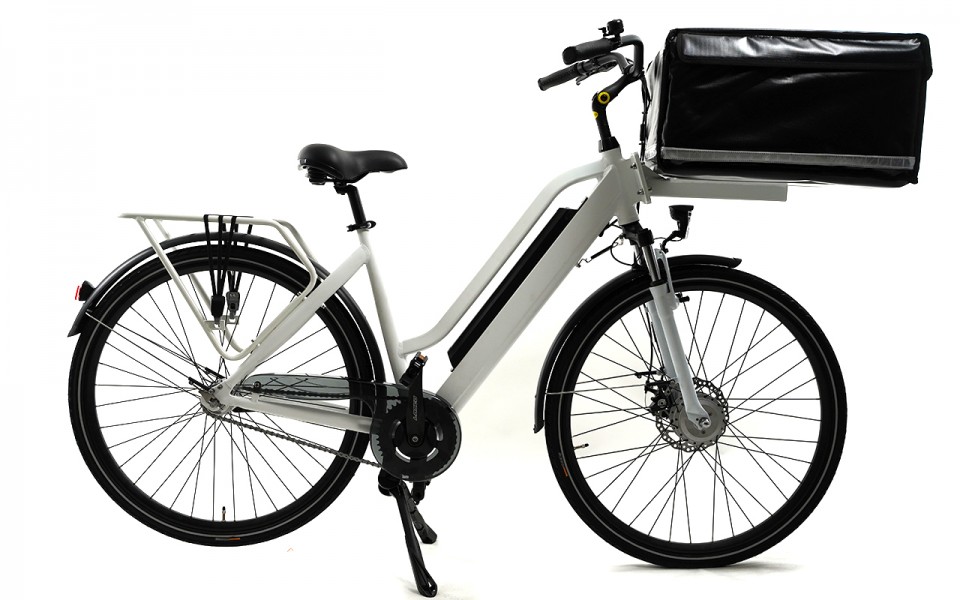 Bezorgfiets Premium deliverybike - Wit